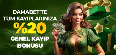 %20 GENEL KAYIP BONUSU !